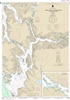 NOAA Chart 17385. Nautical Chart of Ernest Sound - Eastern Passage and Zimovia Strait - Zimovia Strait - Alaska. NOAA charts portray water depths, coastlines, dangers, aids to navigation, landmarks, bottom characteristics and other features, as well as re