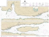 NOAA Chart 17430. Nautical Chart of Tongass Narrows - Alaska. NOAA charts portray water depths, coastlines, dangers, aids to navigation, landmarks, bottom characteristics and other features, as well as regulatory, tide, and other information. They contain