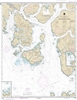 NOAA Chart 17434. Nautical Chart of Revillagigedo Channel - Ryus Bay - Foggy Bay - Alaska. NOAA charts portray water depths, coastlines, dangers, aids to navigation, landmarks, bottom characteristics and other features, as well as regulatory, tide, and ot