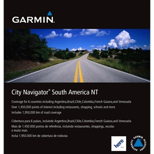 Garmin MapSource City Navigator NT South America