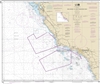 NOAA Chart 18022. Nautical Chart of San Diego to an Francisco Bay. NOAA charts portray water depths, coastlines, dangers, aids to navigation, landmarks, bottom characteristics and other features, as well as regulatory, tide, and other information. They co