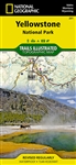 Yellowstone National Park Trail Map. Absaroka-Beartooth Wilderness, Beartooth Mountains, Big Game Ridge, Buffalo Plateau, Colter Peak, Craig Pass, Crowfoot Ridge, Custer National Forest, Eagle Peak, Emigrant Peak, Gallatin National Forest, Grand Teton Nat