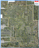 Calgary Orthophoto laminated wall map. If you want to see Calgary like you would from space using satellite imagery, we have something better - a large 42 inch by 50 inch laminated map of Calgary using orthophotos. Collected in 2019, this image ar