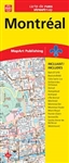 Montreal & area folded street map. Full color map of Montreal and Area. Includes all city streets with an index. Areas include Montreal Island and enlargement of Downtown Montreal.