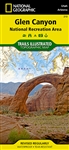 Our Glen Canyon NRA and Rainbow Bridge NM Trails Illustrated map provides detailed topographic coverage, trails, and locations of important recreational points of interest for outdoor enthusiasts. Inset maps for Hite, Halls Crossing, Dangling Rope, Bullfr