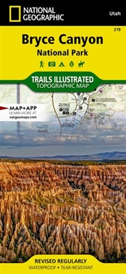 Bryce Canyon National Park Utah Trail Map . National Geographics Trails Illustrated map of Bryce Canyon National Park is designed to meet the needs of outdoor enthusiasts by combining valuable information with unmatched detail of this unique landscape of