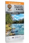 Squamish, Chilliwack & Merritt SW BC recreation map. Consisting of the southwest corner of British Columbia, the Squamish, Chilliwack and Merritt area boasts some of the greatest outdoor adventure opportunities in the world. From skiing and snowboarding i