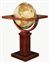 Frank Lloyd Wright 16 Inch World Globe. This globe stand is an authentic reproduction from a drawing found in the Frank Lloyd Wright Foundation archives. It is an unidentified concept for one of the Prairie Homes that Mr. Wright designed in the early 1900