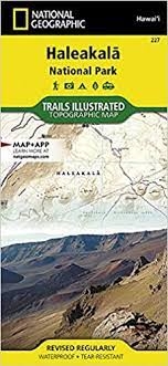 227 Haleakala National Park National Geographic Trails Illustrated