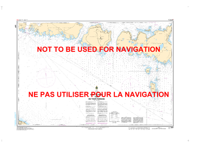 2297 - Duck Islands to DeTour Passage - Canadian Hydrographic Service (CHS)'s exceptional nautical charts and navigational products help ensure the safe navigation of Canada's waterways. These charts are the 'road maps' that guide mariners safely from por