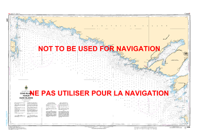 2298 - Cove Island to Duck Islands - Canadian Hydrographic Service (CHS)'s exceptional nautical charts and navigational products help ensure the safe navigation of Canada's waterways. These charts are the 'road maps' that guide mariners safely from port t