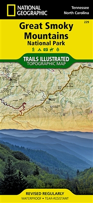 229 Great Smoky Mountains National Park National Geographic Trails Illustrated