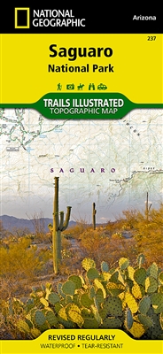 237 Saguaro National Park National Geographic Trails Illustrated