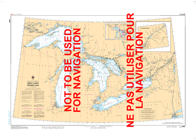 2400 - Great Lakes - Canadian Hydrographic Service (CHS)'s exceptional nautical charts and navigational products help ensure the safe navigation of Canada's waterways. These charts are the 'road maps' that guide mariners safely from port to port. With inc
