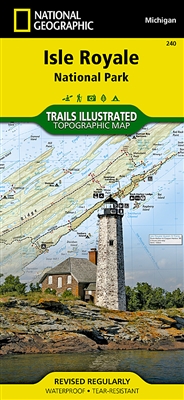 240 Isle Royale National Park National Geographic Trails Illustrated