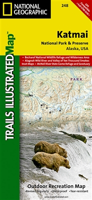 248 Katmai National Park and Preserve National Geographic Trails Illustrated