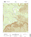 Woods Bluff Alabama - 24k Topo Map