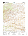 Wagon Track Ridge Colorado - 24k Topo Map