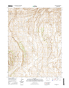 Wapiti Peak Colorado - 24k Topo Map