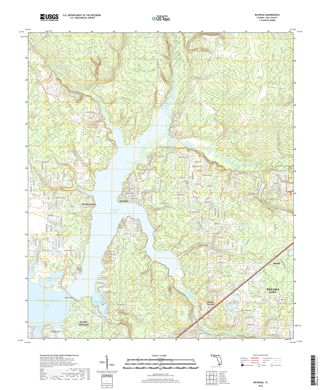 Bayhead Florida - 24k Topo Map