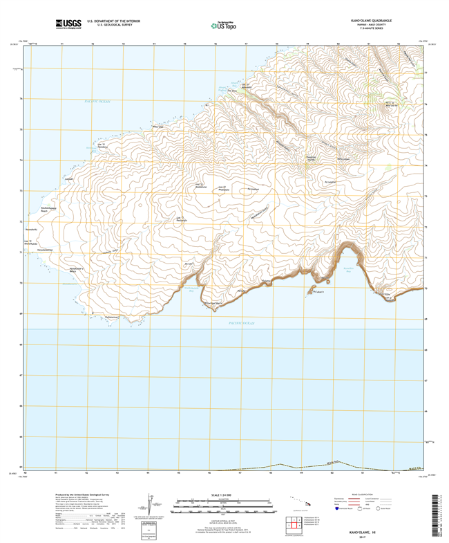 USGS topographic maps are the most detailed maps for the USA. They show features such as roads, trails, lakes and rivers, cities, towns, villages, contours, mountain peak and much more. Choose laminated or our waterproof / tearproof paper for the best pos