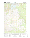 Wagarville Michigan - 24k Topo Map