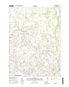 Waldenburg Michigan - 24k Topo Map