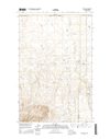 Whitlash Montana - 24k Topo Map