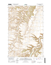 Wild Bill Flat West Montana - 24k Topo Map