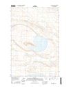 Wild Horse Lake Montana - 24k Topo Map