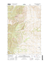 Woodhurst Mountain Montana - 24k Topo Map