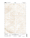 Woody Mountain SE Montana - 24k Topo Map