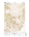 Yarger Butte Montana - 24k Topo Map