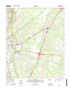 Vander North Carolina  - 24k Topo Map