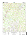 Winstead Crossroads North Carolina  - 24k Topo Map