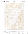 Wheeler Hills North Dakota  - 24k Topo Map