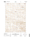 Williams Lake North Dakota  - 24k Topo Map