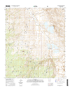 Wind Mountain New Mexico - 24k Topo Map