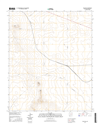 Yeso Mesa New Mexico - 24k Topo Map