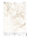 Walls Lake Oregon  - 24k Topo Map