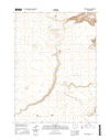 Wrangle Butte Oregon  - 24k Topo Map