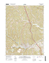 Waynesburg Pennsylvania  - 24k Topo Map