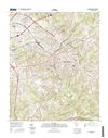 Spartanburg South Carolina  - 24k Topo Map