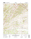 Stuarts Draft Virginia  - 24k Topo Map