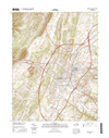 Winchester Virginia  - 24k Topo Map