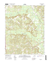 Woodford Virginia  - 24k Topo Map