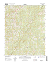 Wylliesburg Virginia  - 24k Topo Map