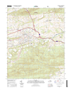 Wytheville Virginia  - 24k Topo Map