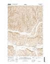 Waitsburg Washington  - 24k Topo Map