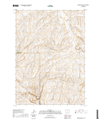 Zimmerman Buttes Wyoming - 24k Topo Map
